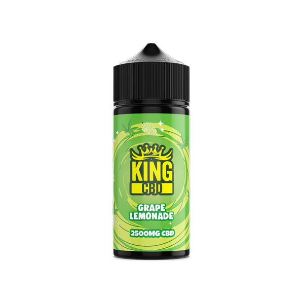 King CBD 2500mg CBD E-liquid 120ml - vape store