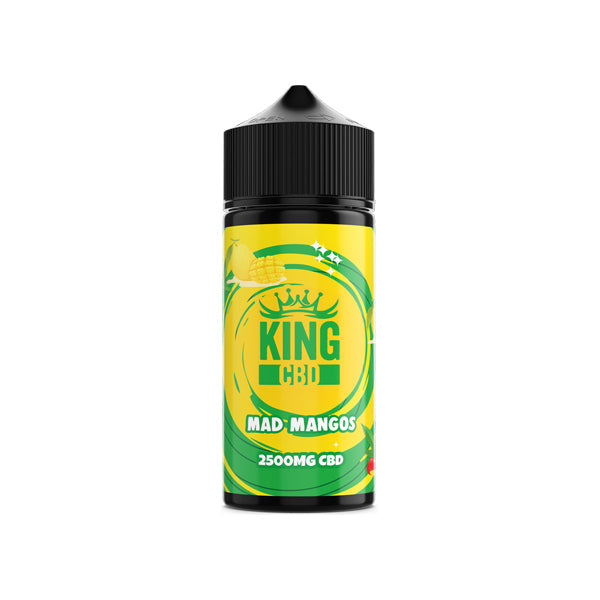 King CBD 2500mg CBD E-liquid 120ml - vape store