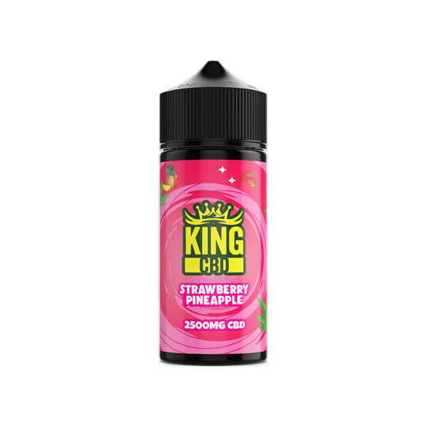 King CBD 2500mg CBD E-liquid 120ml - vape store