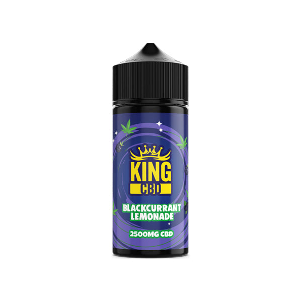 King CBD 2500mg CBD E-liquid 120ml - vape store