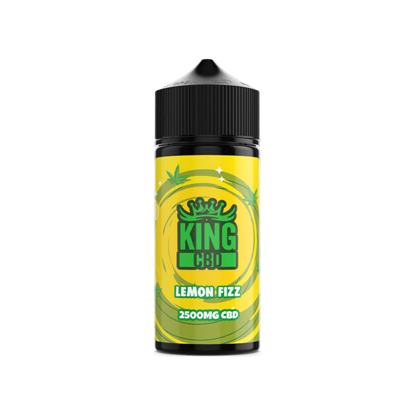 King CBD 2500mg CBD E-liquid 120ml - vape store