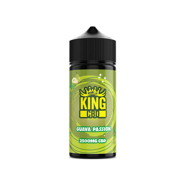 King CBD 2500mg CBD E-liquid 120ml - vape store