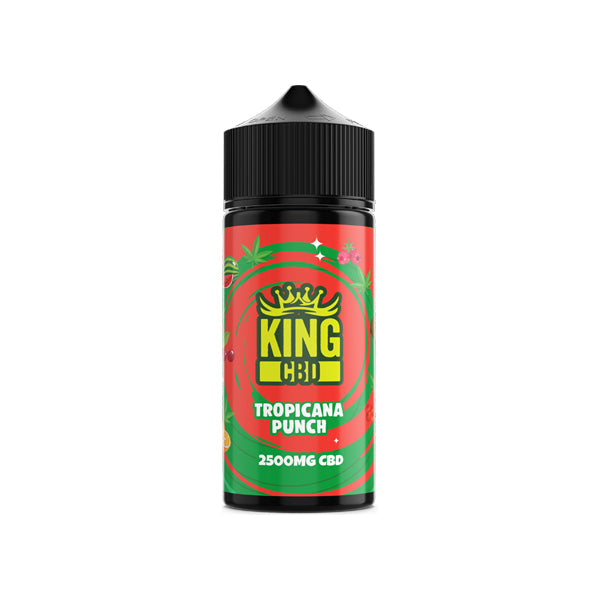 King CBD 2500mg CBD E-liquid 120ml - vape store