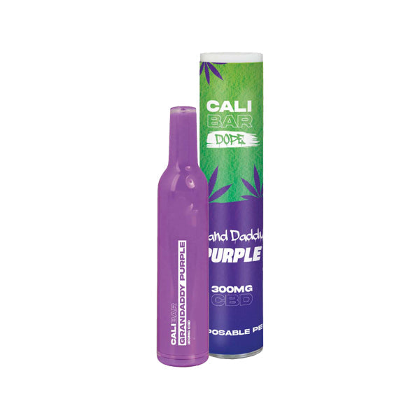 CALI BAR DOPE 300mg Full Spectrum CBD Vape Disposable - Terpene Flavoured - vape store