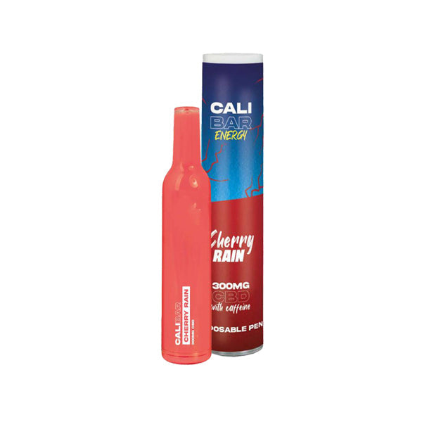 CALI BAR ENERGY with Caffeine Full Spectrum 300mg CBD Vape Disposable - vape store