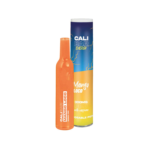 CALI BAR ENERGY with Caffeine Full Spectrum 300mg CBD Vape Disposable - vape store