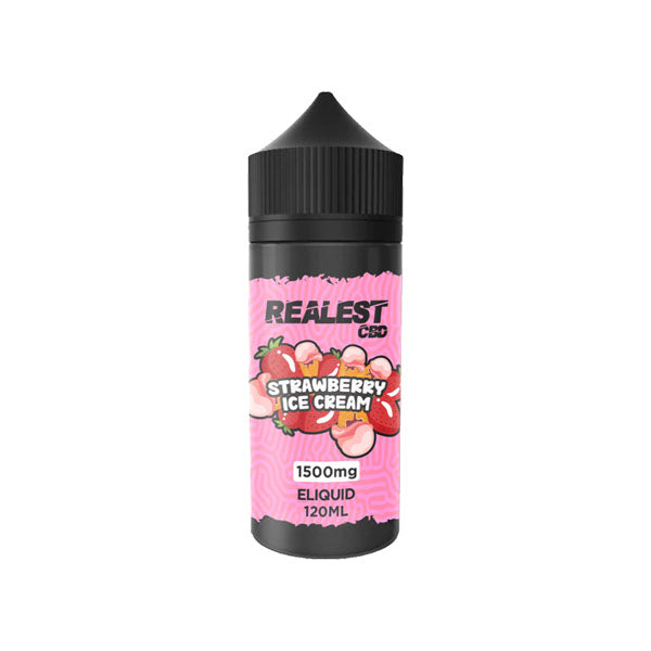 Realest CBD 1500mg Broad Spectrum CBD E-Liquid 100ml - vape store