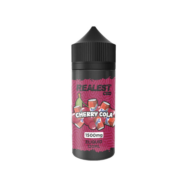 Realest CBD 1500mg Broad Spectrum CBD E-Liquid 100ml - vape store