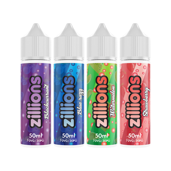 Zillions 50ml Shortfill 0mg (70VG/30PG) - vape store