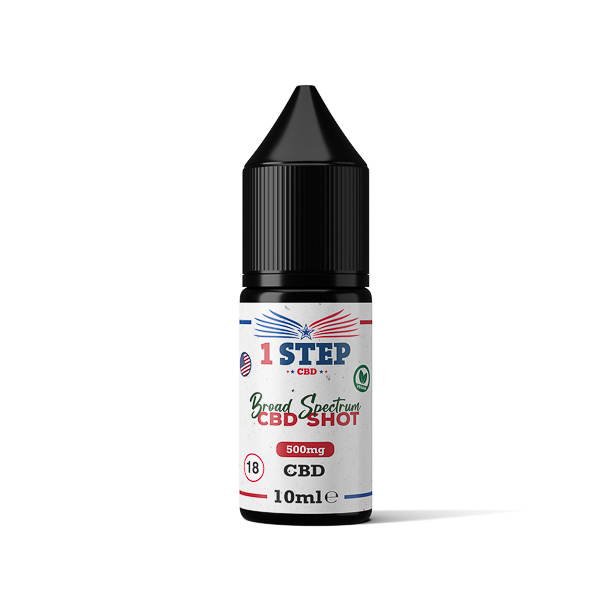 CBDfx 10ml 500mg Broad Spectrum CBD Vape Shot [100PG]